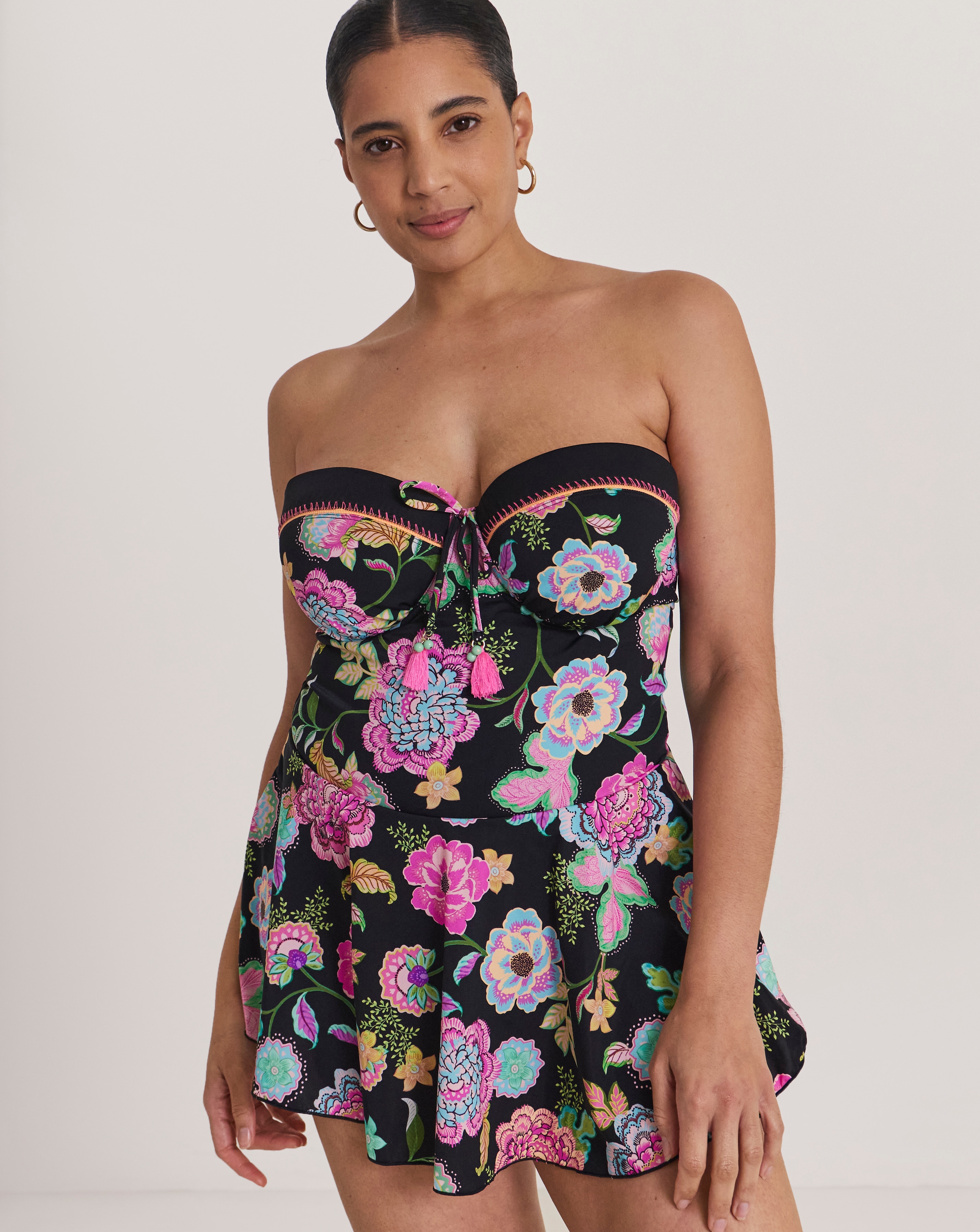 New In - Underwired Bandeau Swimdress