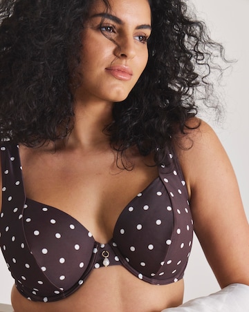 MAGISCULPT Underwired Bikini Top Spot Print