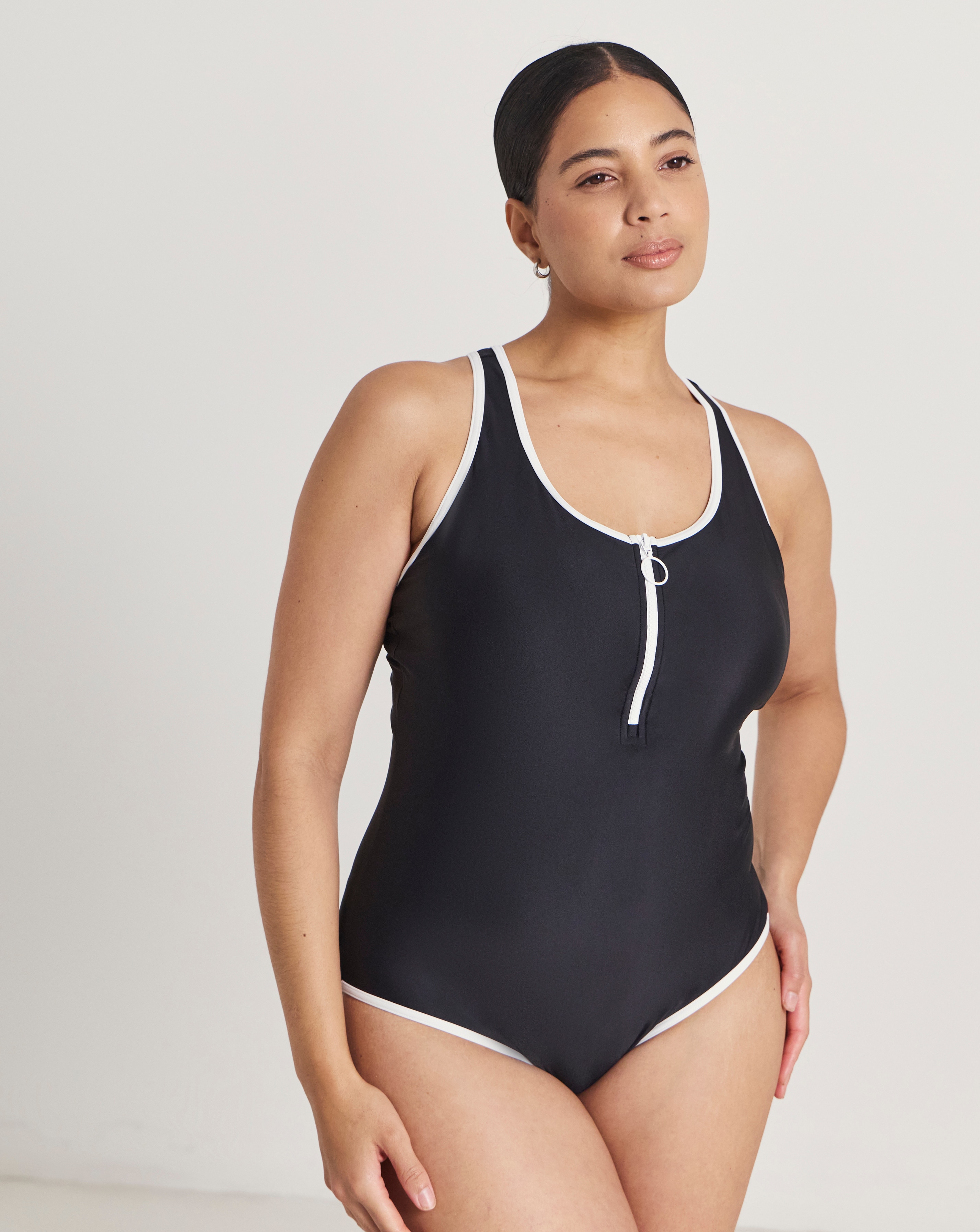 Beach To Zip Swimsuit