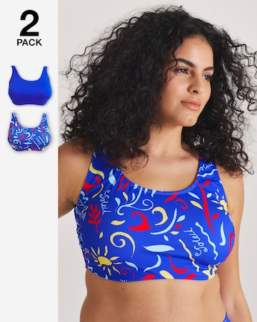 Value 2 Pack Value Bikini Tops