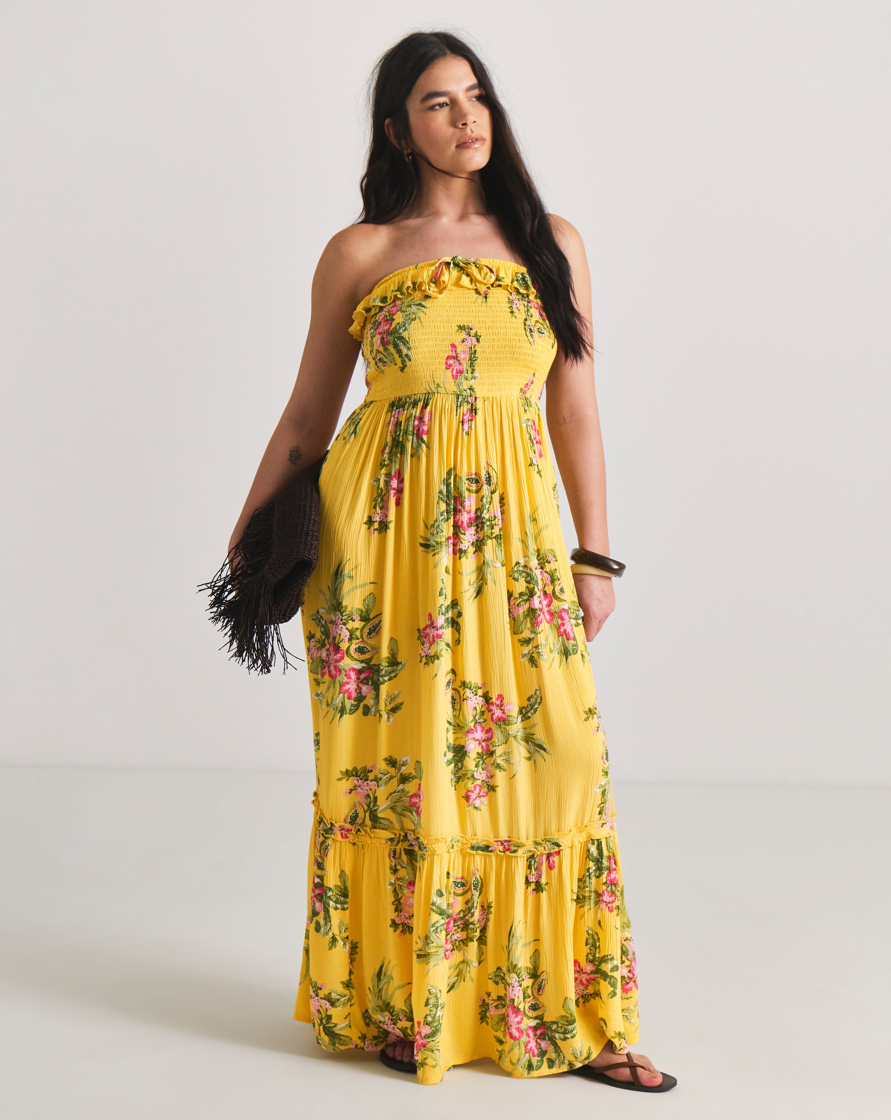New In - Ruffle Beach Dress