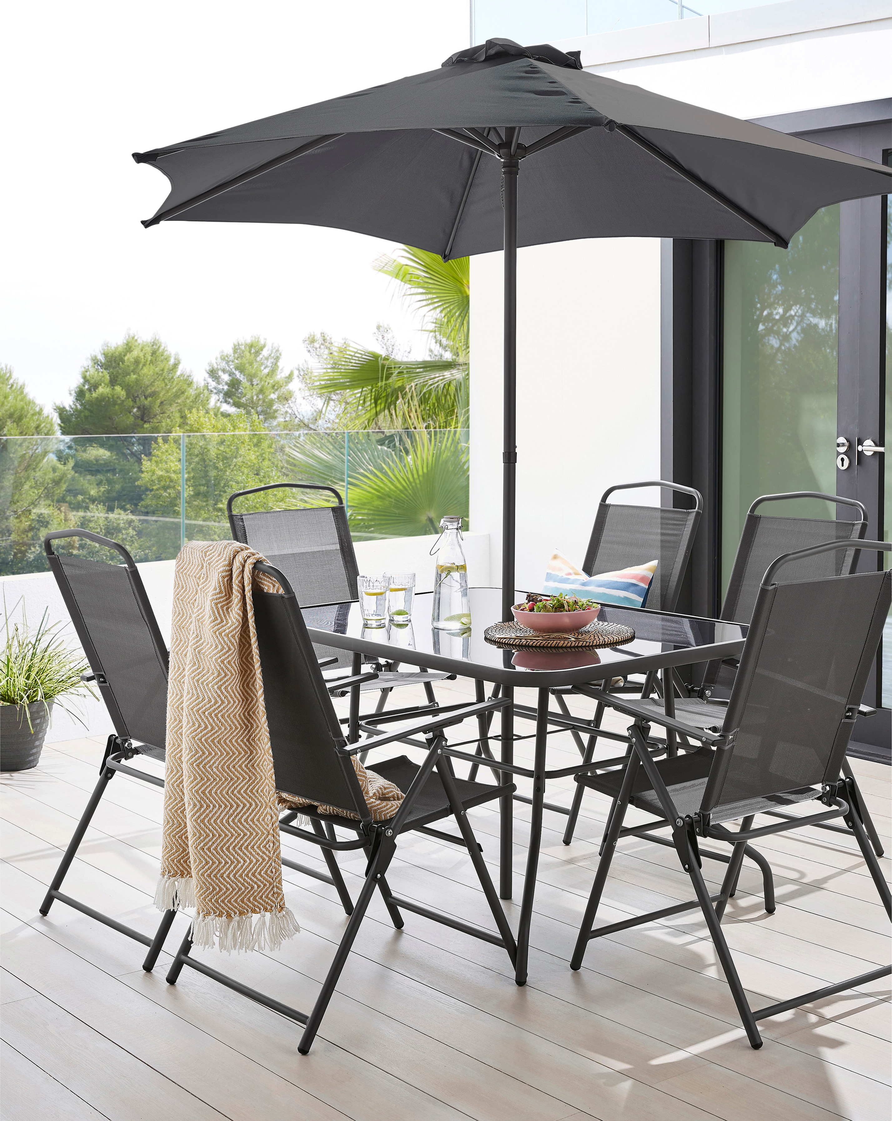 New In - Porto 6 Seater Dining Set