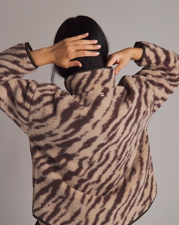 Sweaty Betty Plush Half Zip Printed Fleece