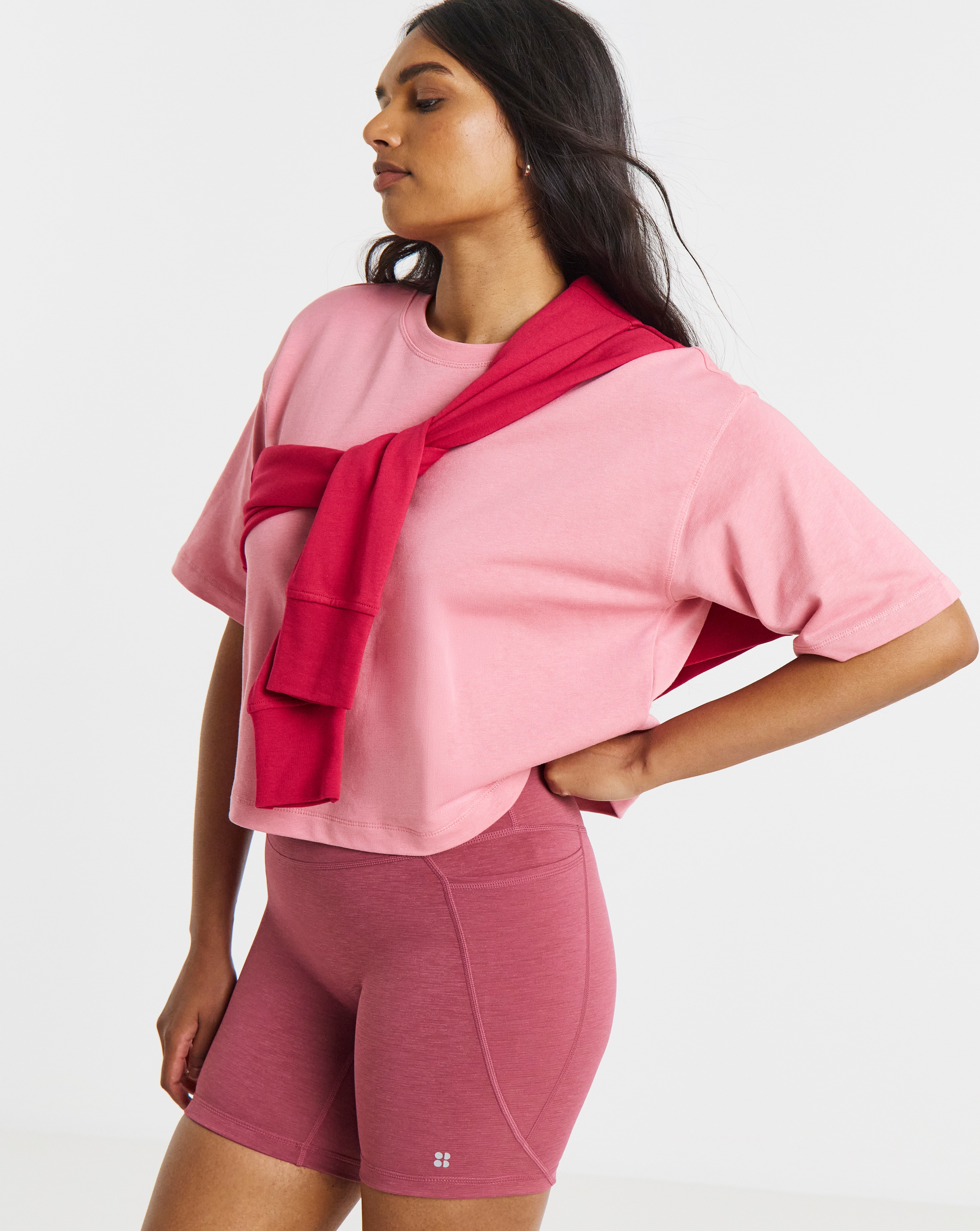 New In - Sweaty Betty Move 6 Marl Shorts