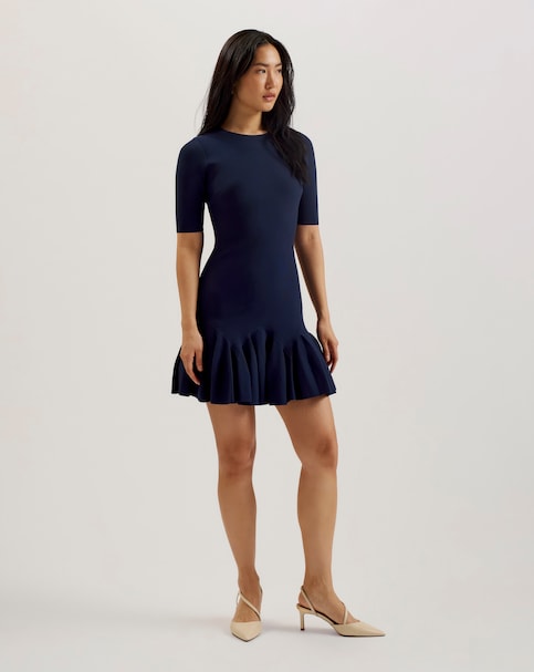 Ted Baker Alzann Knitted Mini Dress