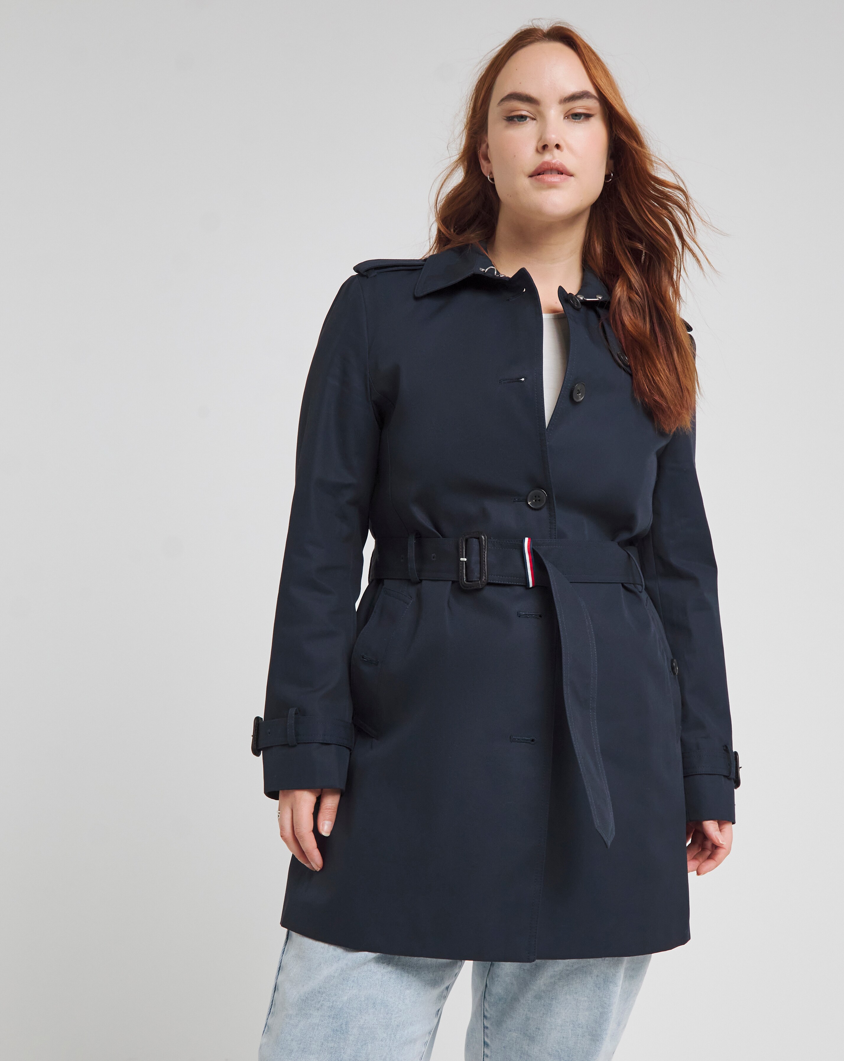 Hilfiger trench discount