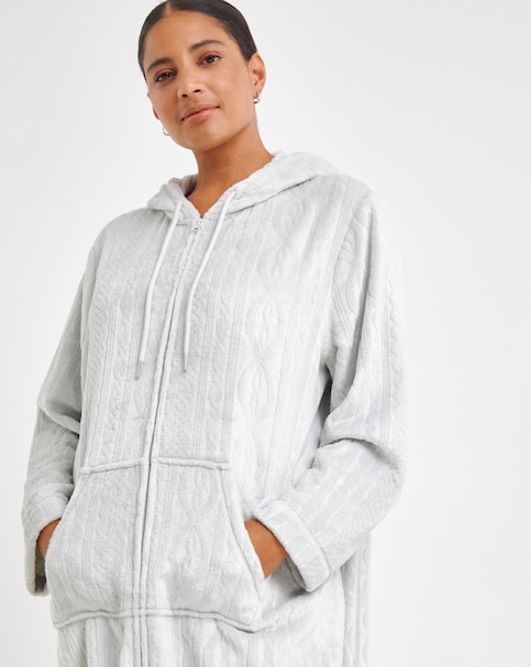 Pretty Secrets Zip Fleece Gown