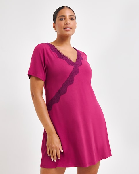 Pretty Secrets Cool Stretch Lace Nightie