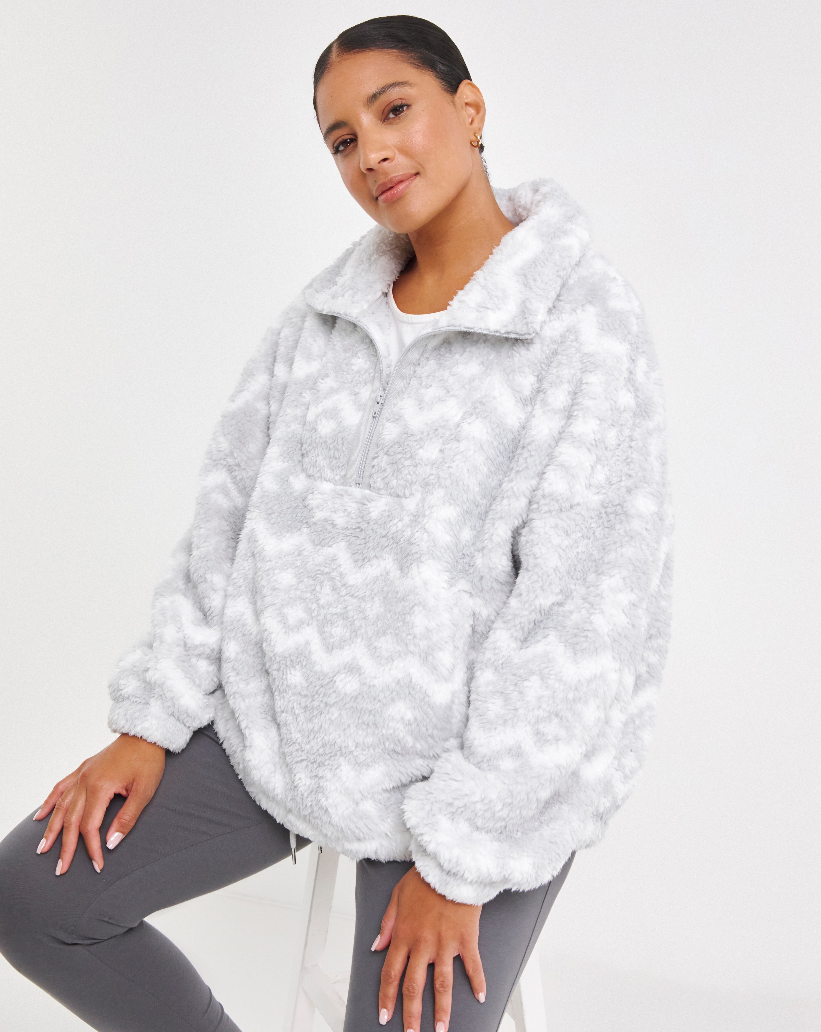 Pretty Secrets Fair Isle Snuggle Top