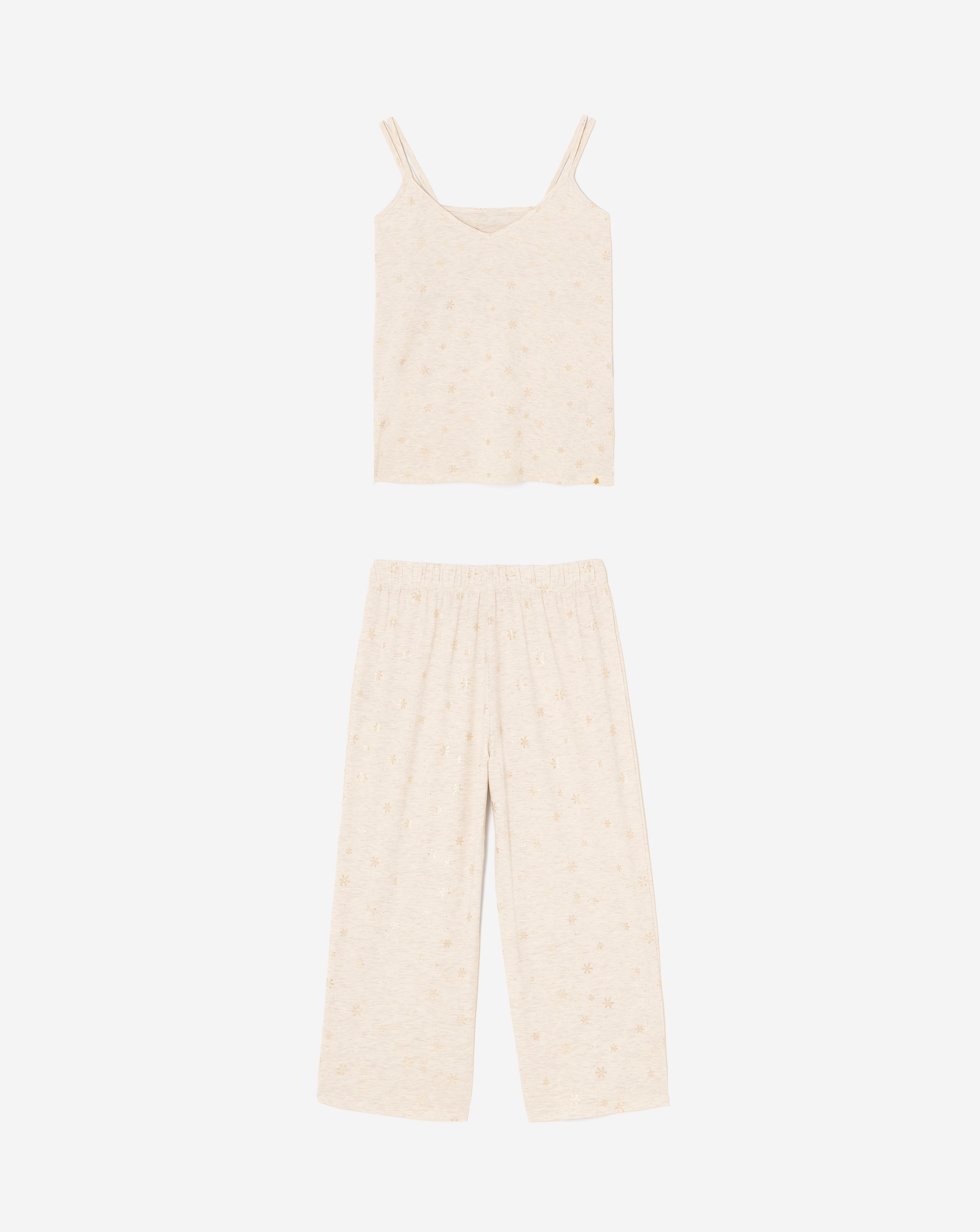 Pretty Lounge Snowflake Culotte Set