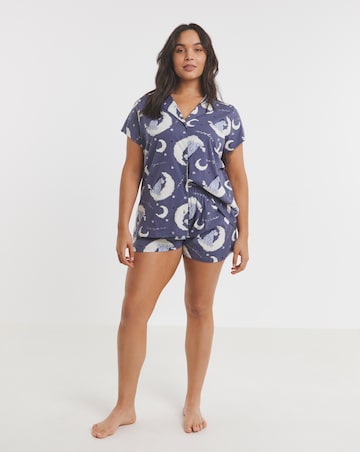 Disney Eeyore Cloud Print Pyjama Short Set