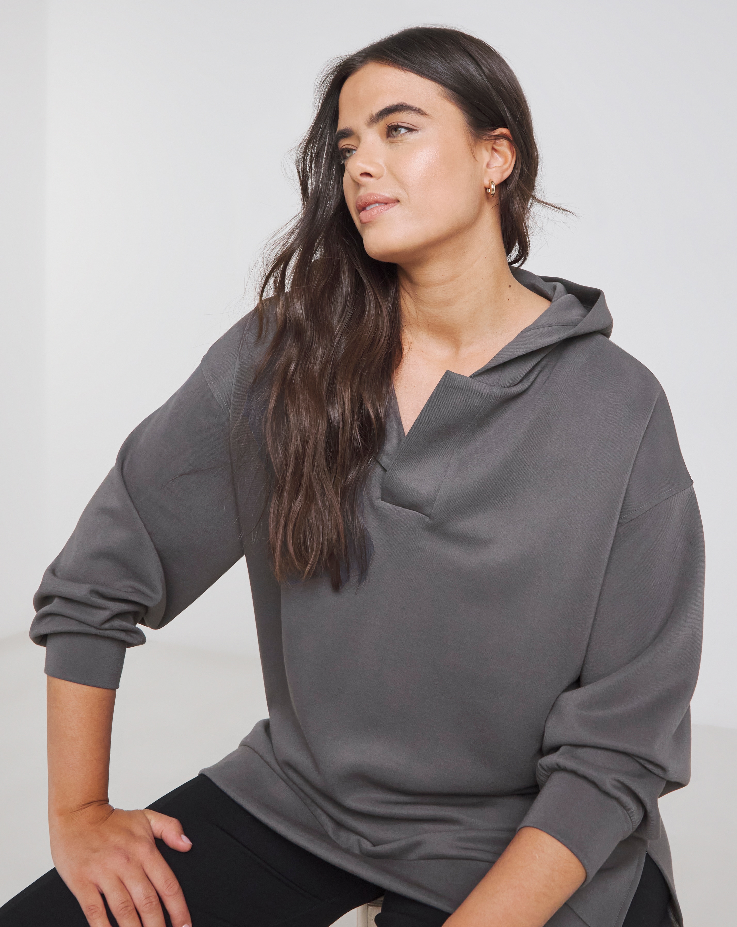 Simply Be Luxe Modal Scuba Sweatshirt