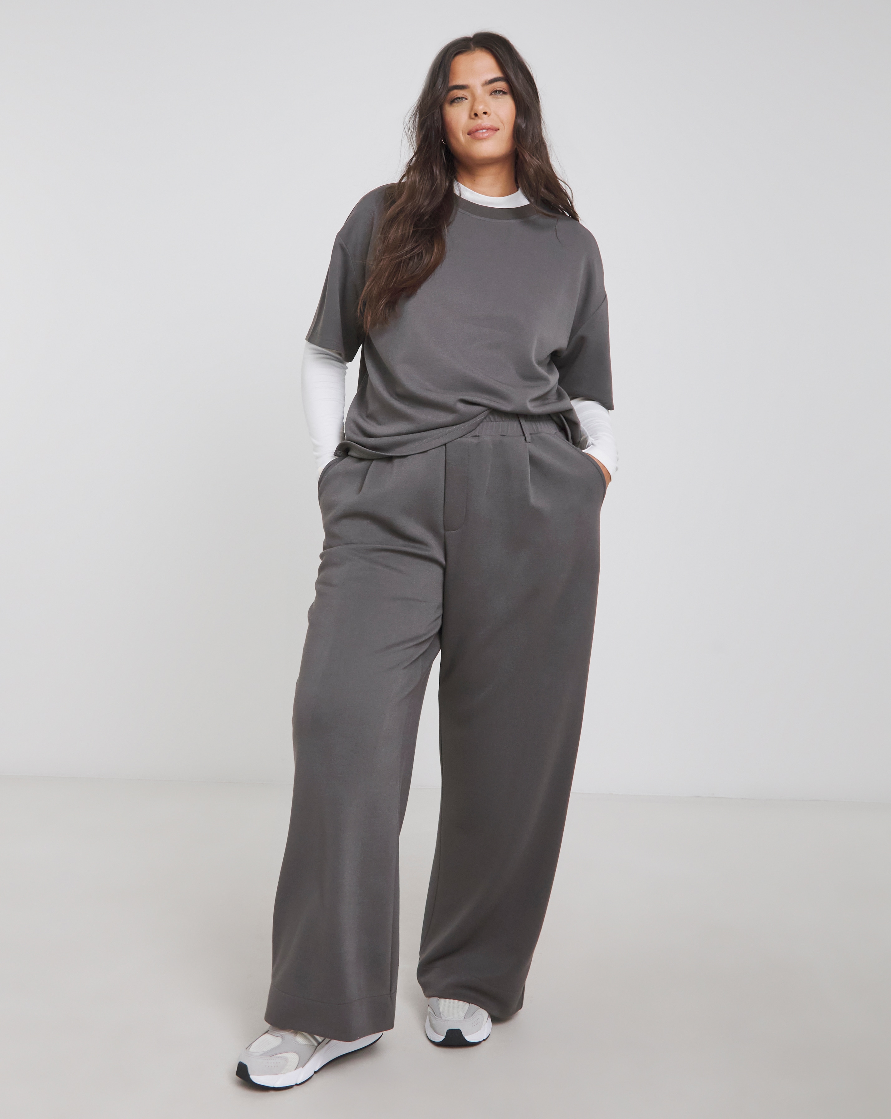 Simply Be Luxe Modal Scuba Joggers