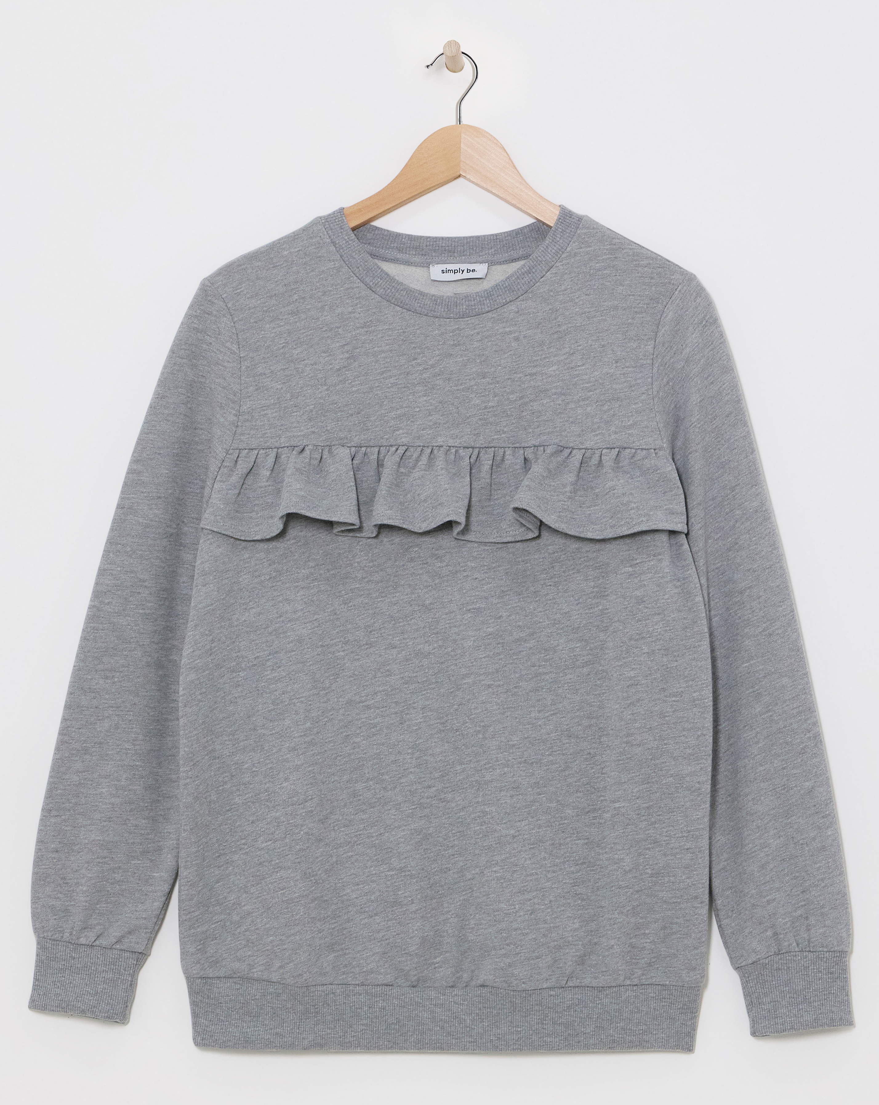 Frill Detail Sweatshirt