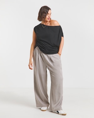 Off the Shoulder Mesh Top - Image 2