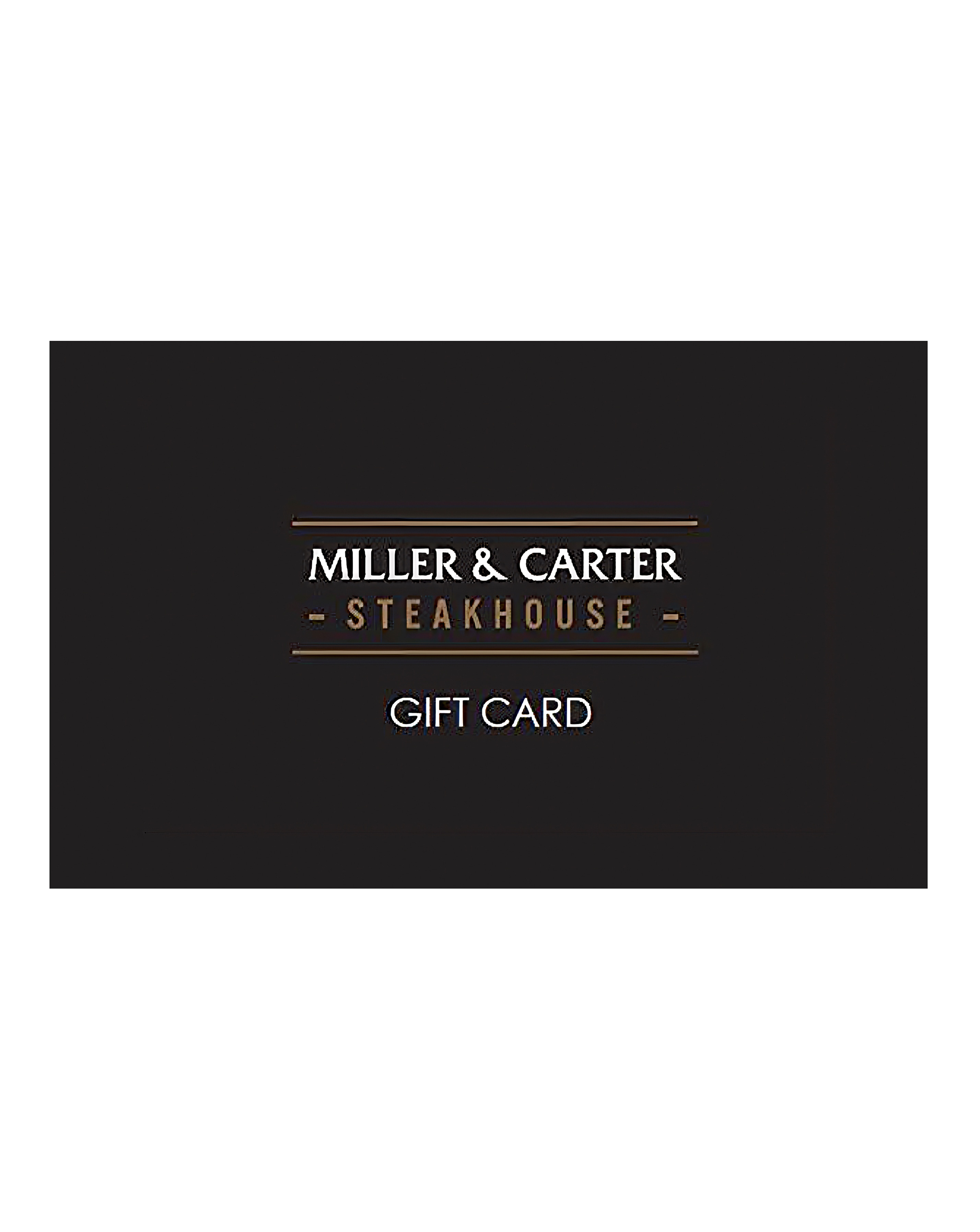 Miller & Carter #50 Gift Card