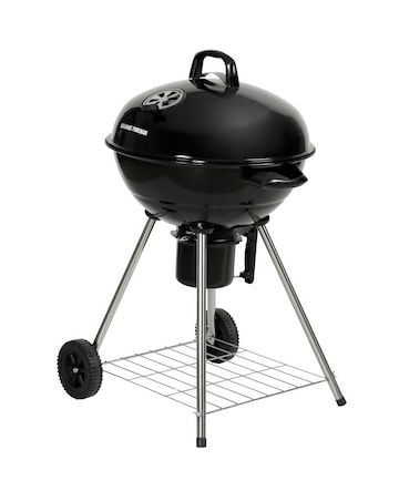 George Foreman Portable Kettle Charcoal BBQ
