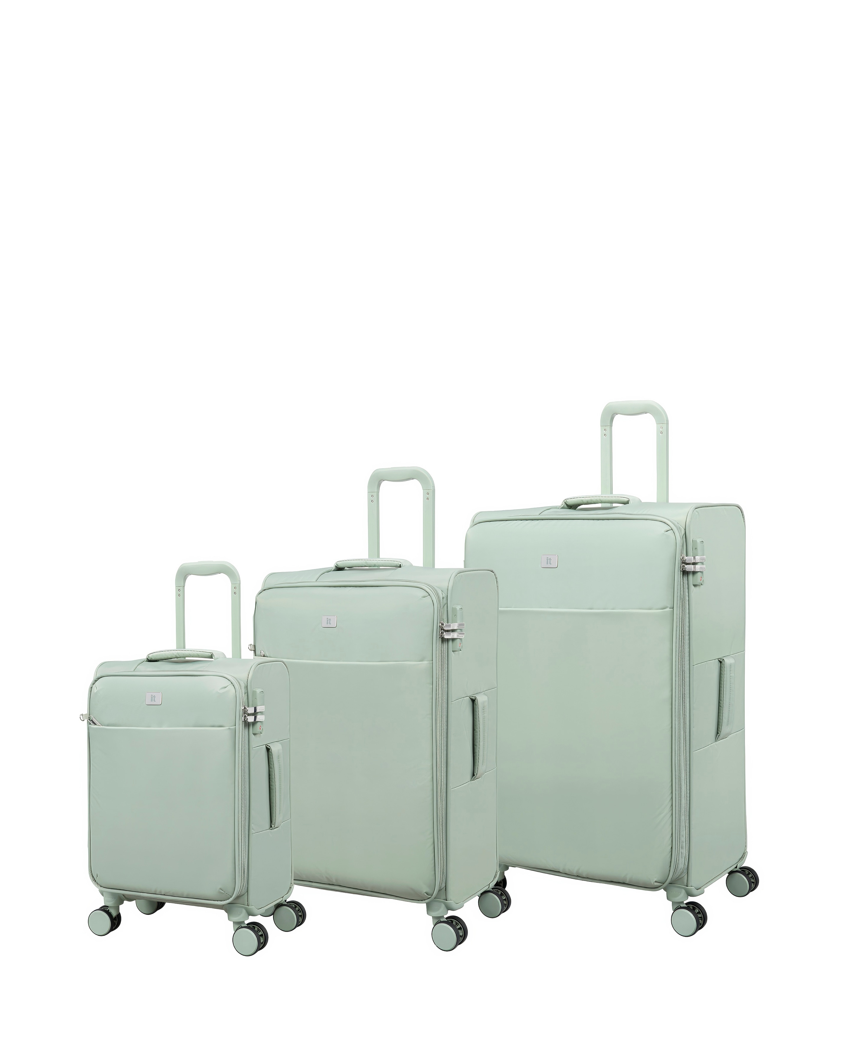 IT Luggage Lustrous 3pc Suitcase Set