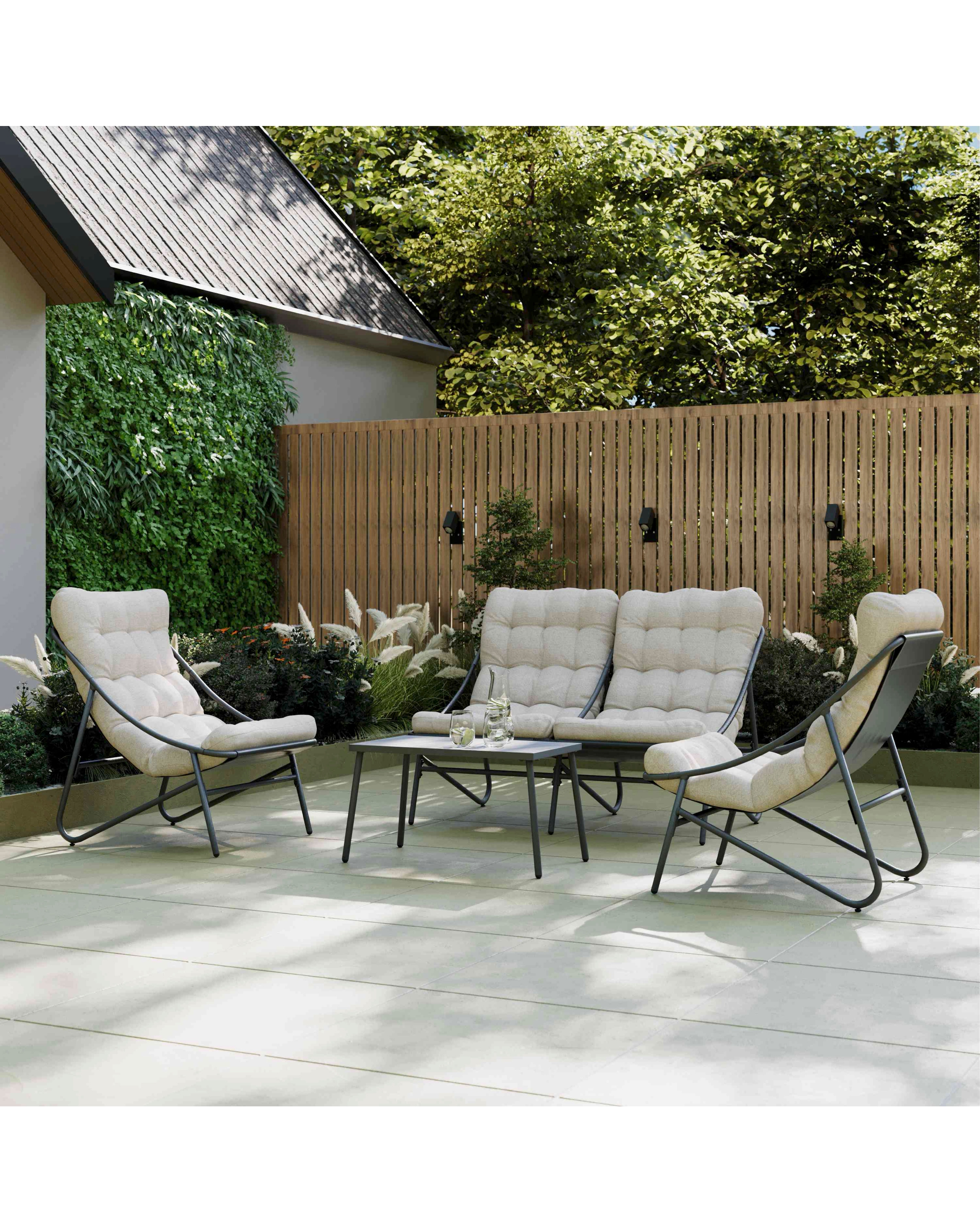 New In - Charles Bentley Relaxing Lounge Set