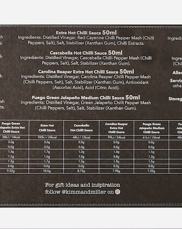 10 Chilli Sauce Selection