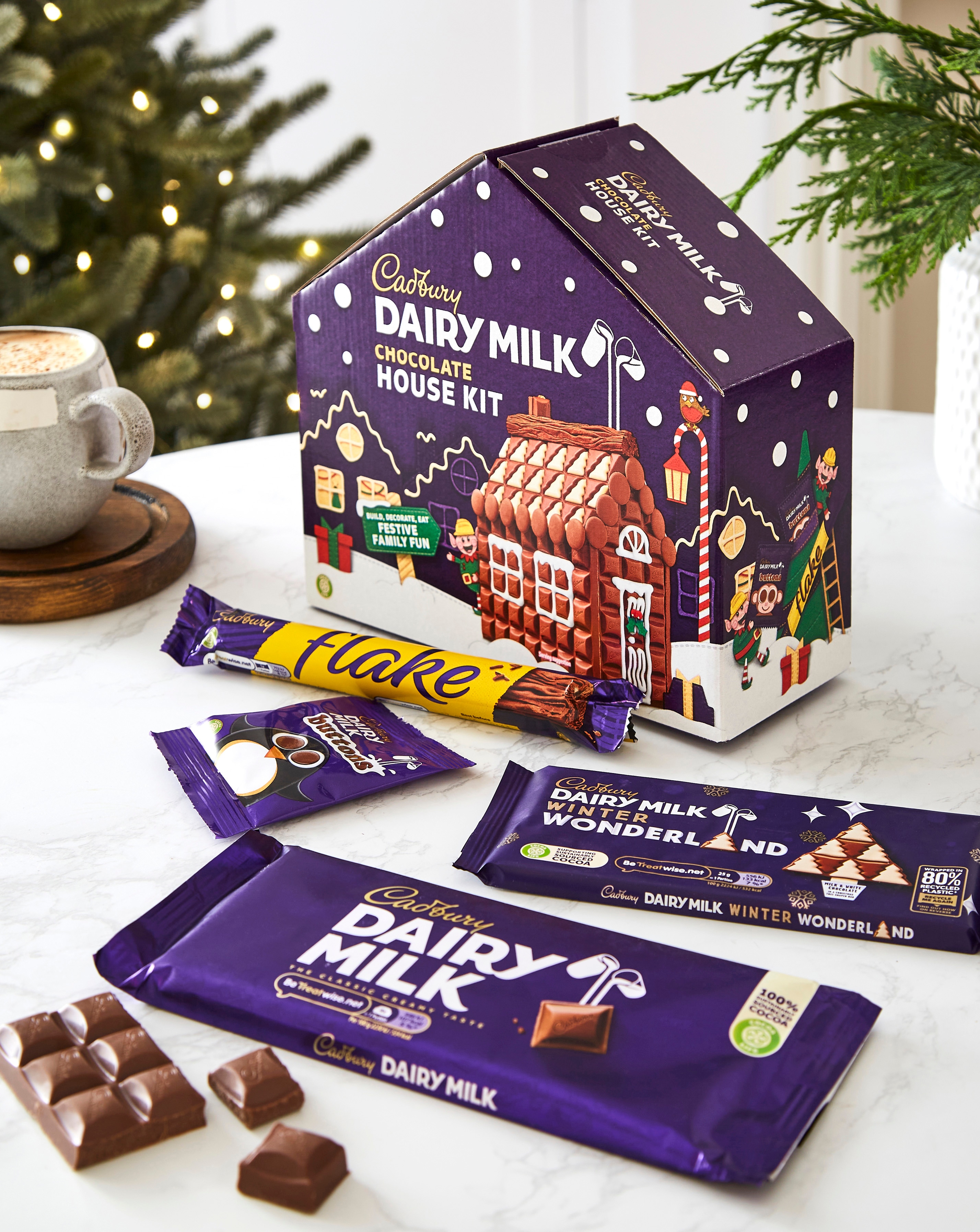 New In - Cadbury Christmas Chocolate Cottage Kit