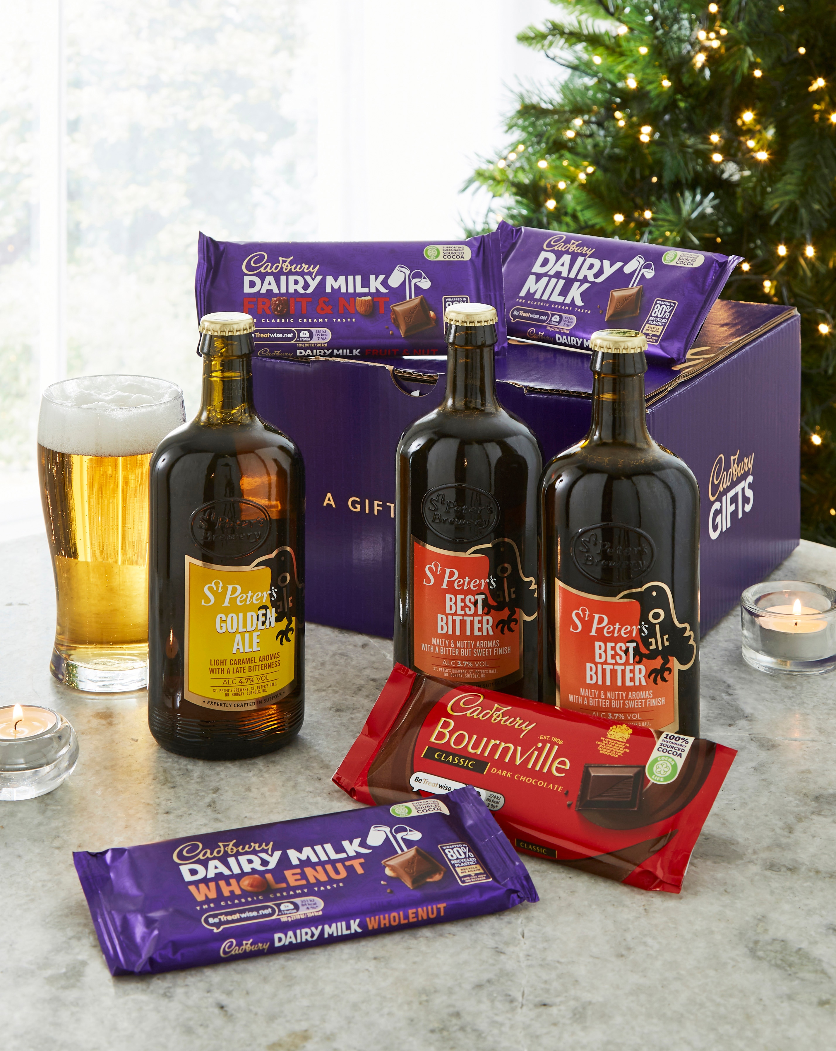 Cadbury Bars & Beers Hamper