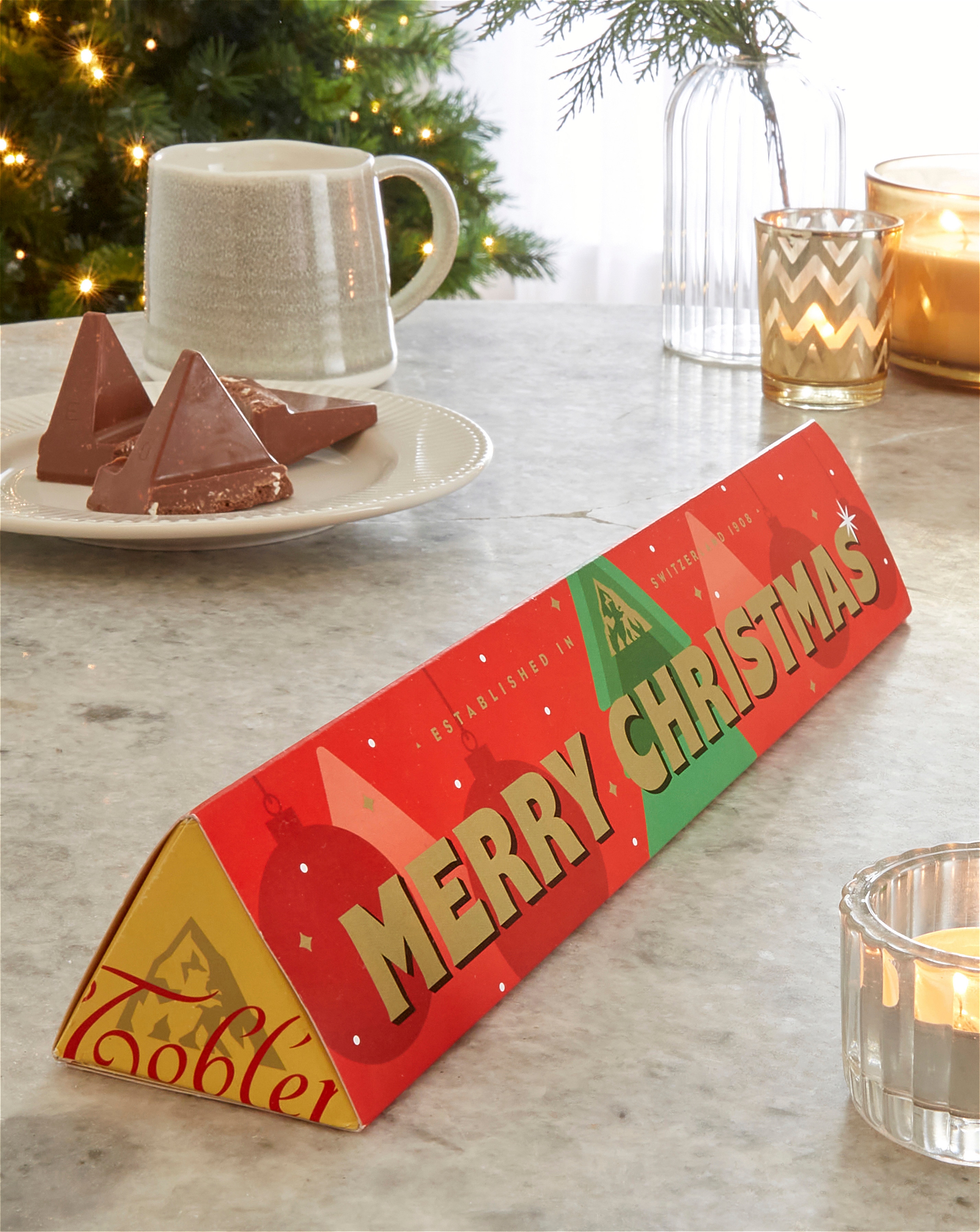 Toblerone Merry Christmas Bar