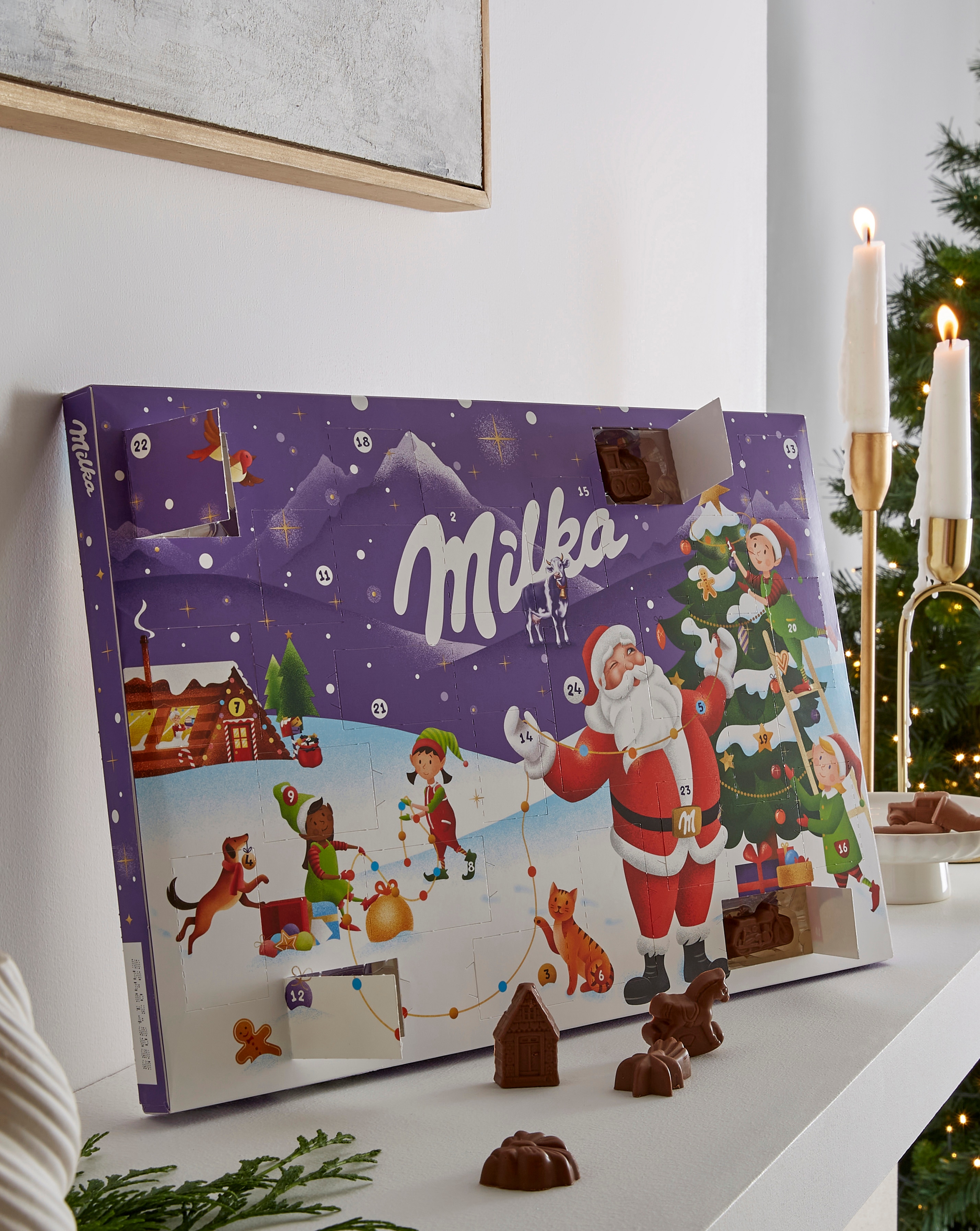 Milka Chocolate Advent Calendar