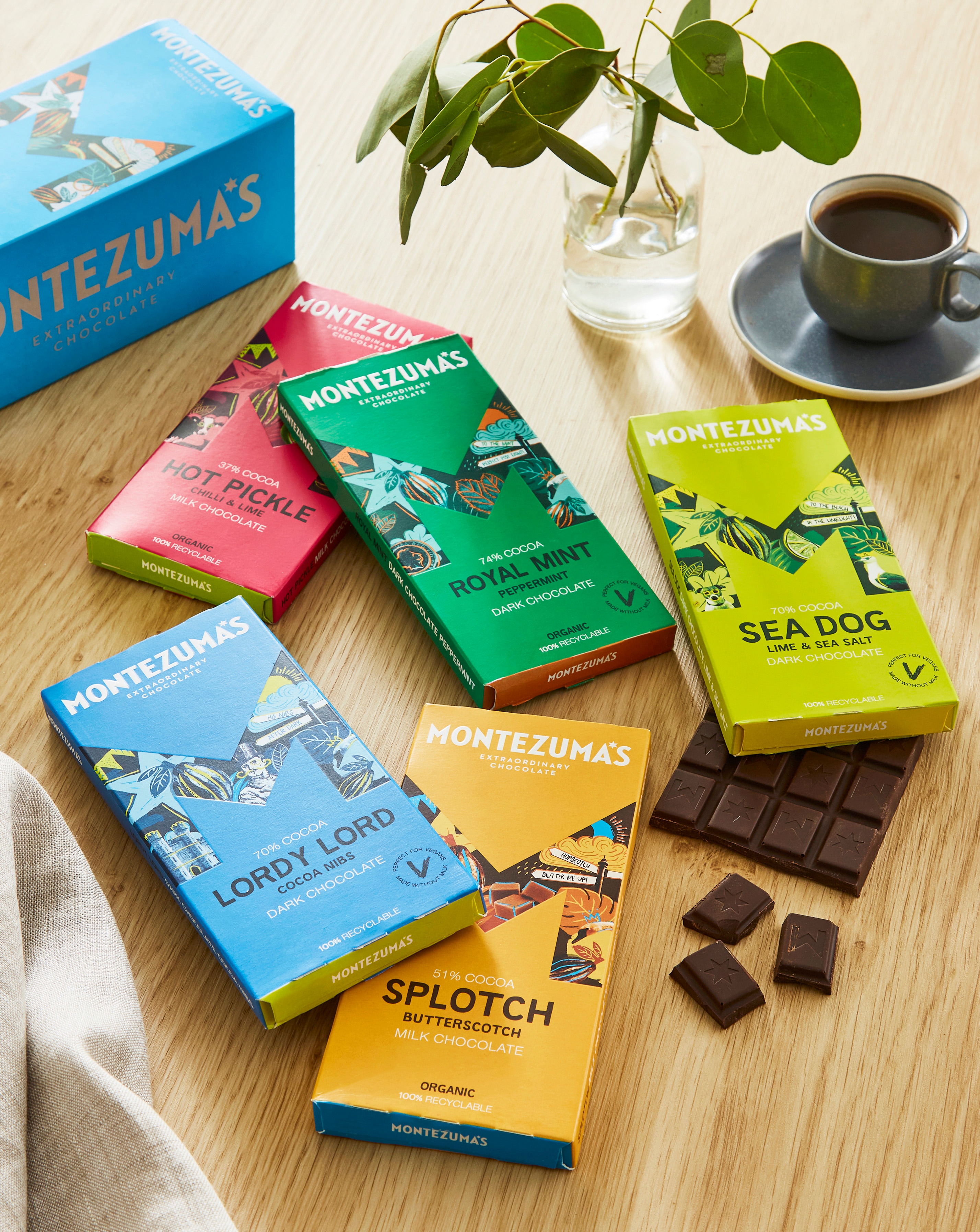 Montezuma's Chocolate Bar Library