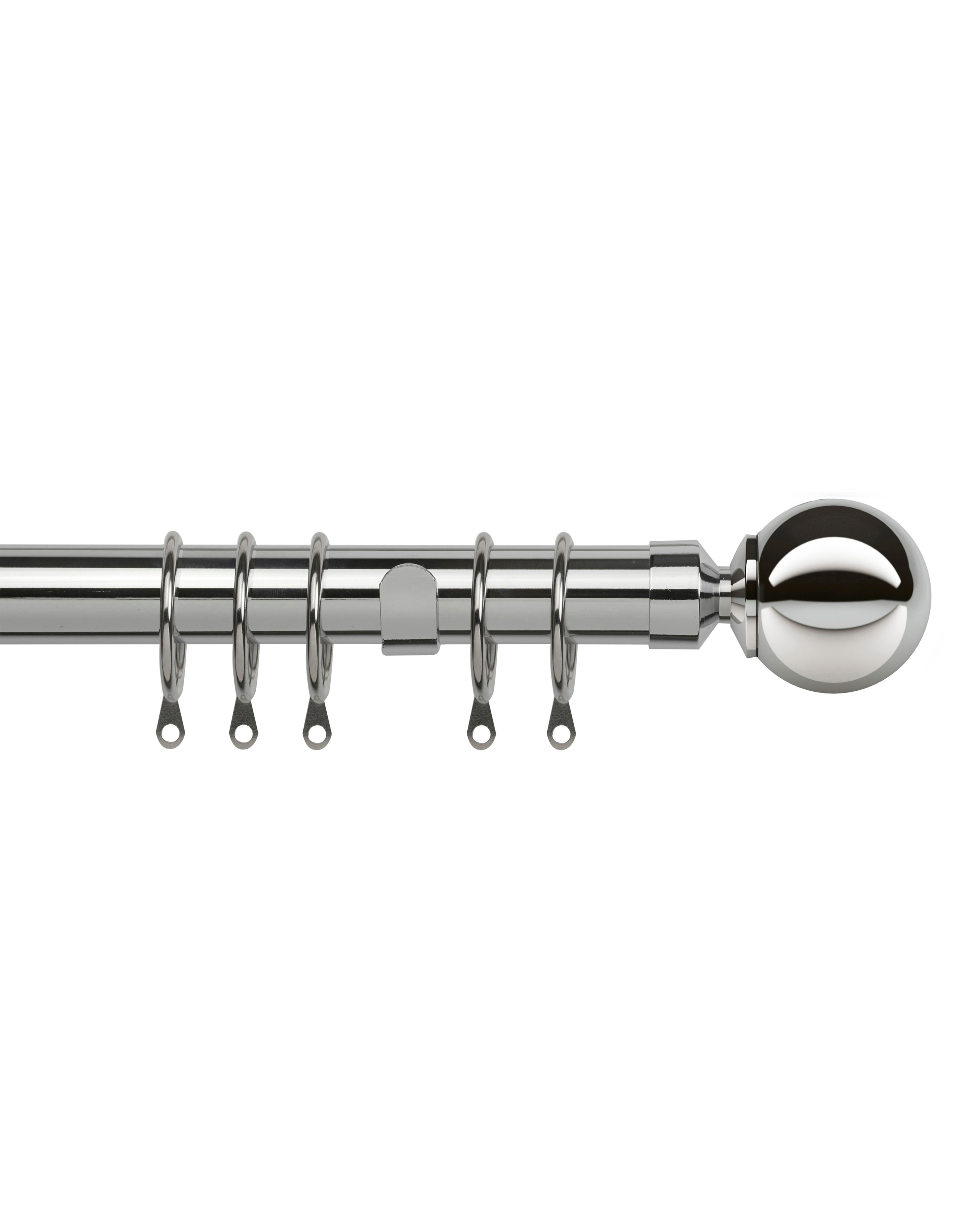 25-28mm Ball Extendable Curtain Pole