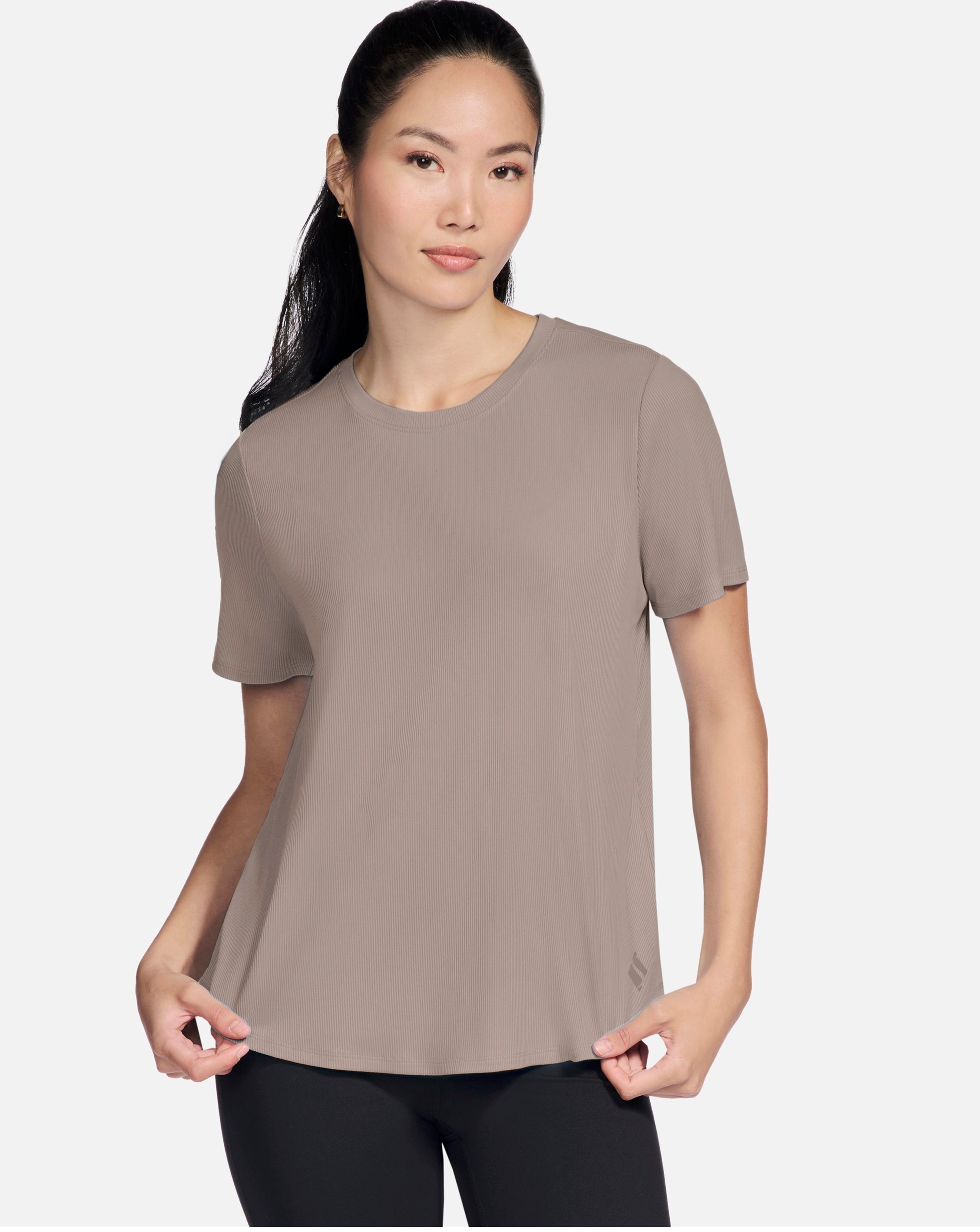 Skechers Go Walk Luxe Rib T-Shirt