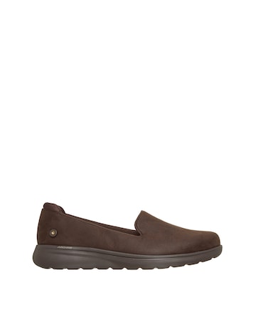 Skechers Chocolate Arch Fit N Joy Lite Ultra Go Loafers - Standard Fit (D)