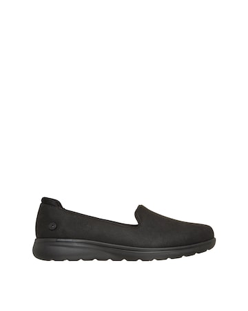Skechers Black Arch Fit N Joy Lite Ultra Go Loafers - Standard Fit (D)