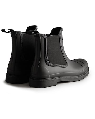 Hunter Commando Chelsea Boots