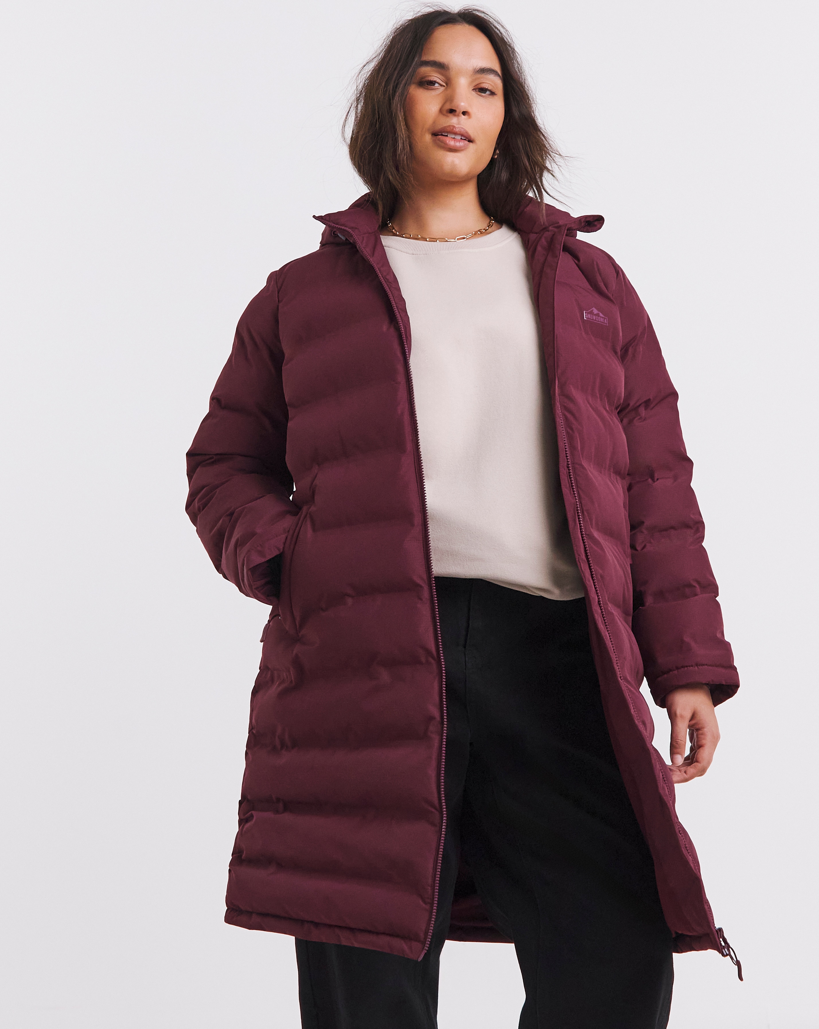 Snowdonia Showerproof Long Padded Jacket