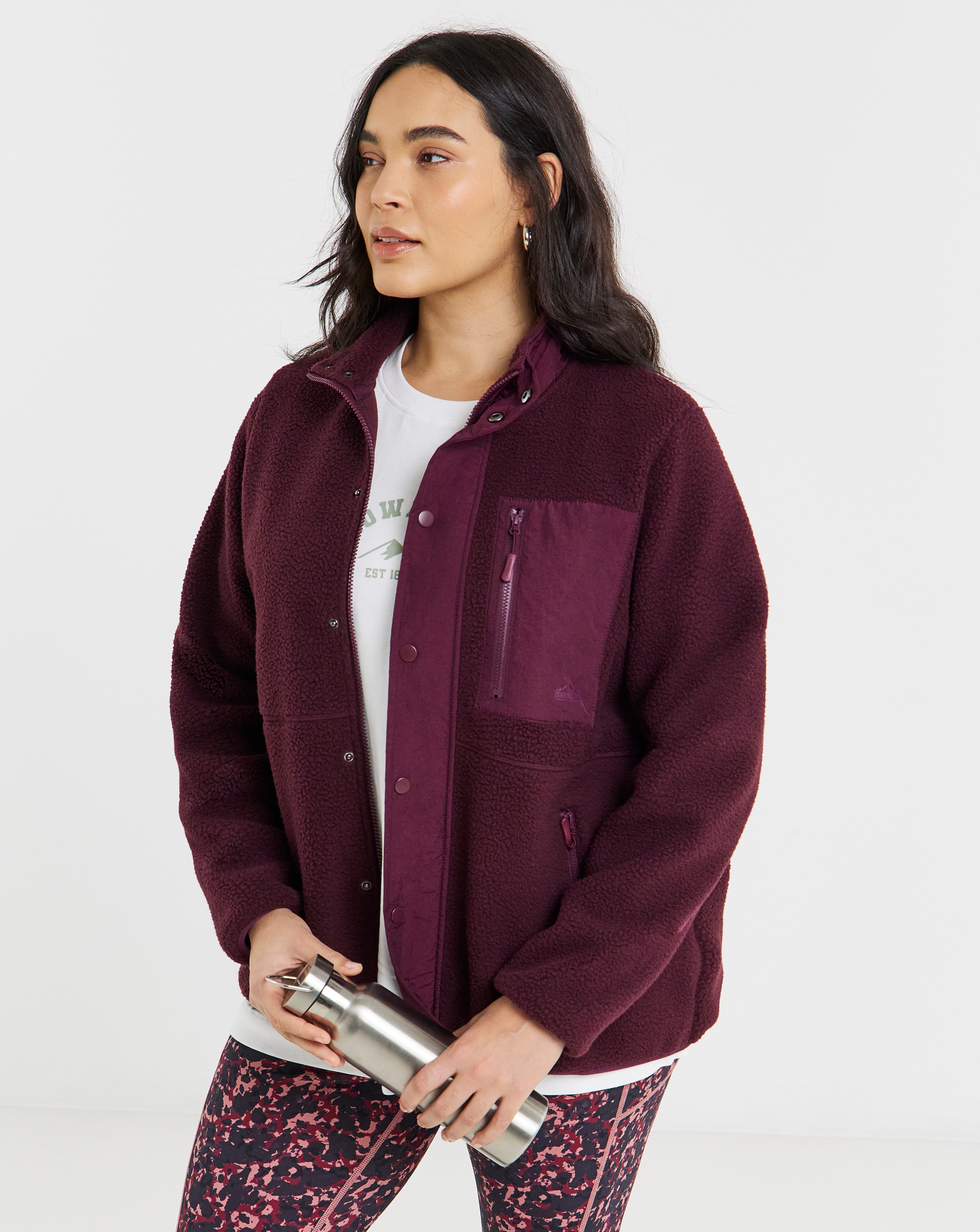 New In - Snowdonia Full Zip Heavy Weight Fleece