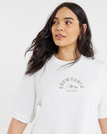 Snowdonia Graphic Oversized T-Shirt