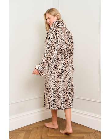 JimJamTheLabel Animal Print Dressing Gown