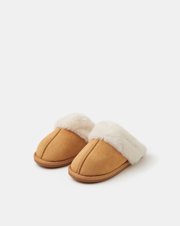 Accessorize Suedette Mule Slippers