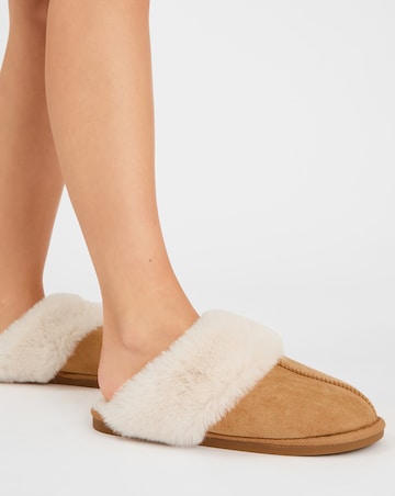 Accessorize Suedette Mule Slippers