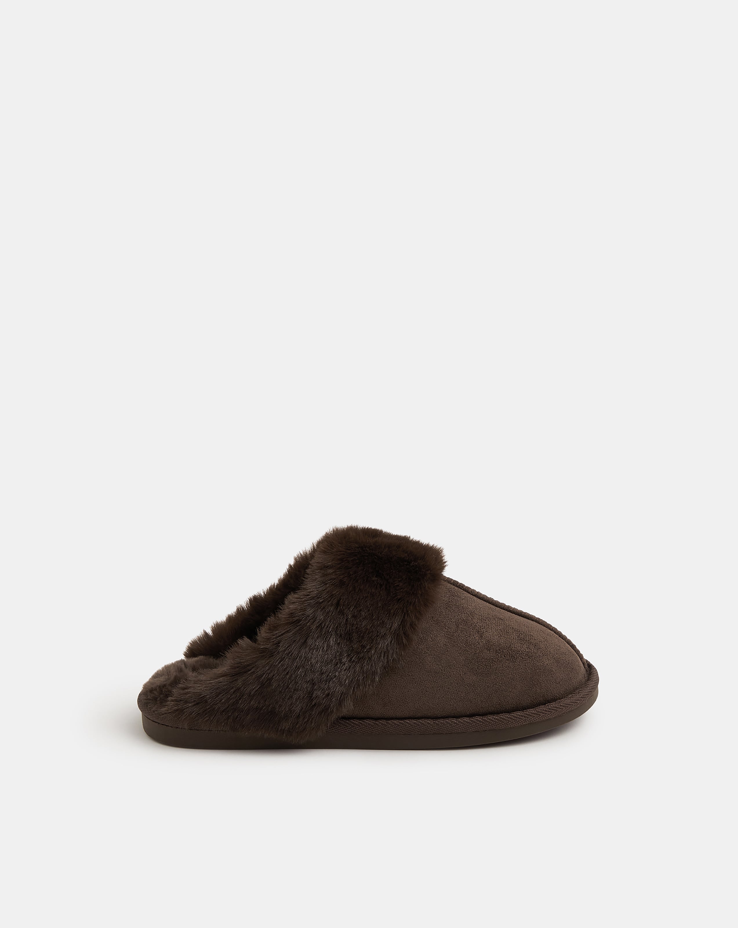 New In - Accessorize Suedette Mule Slippers