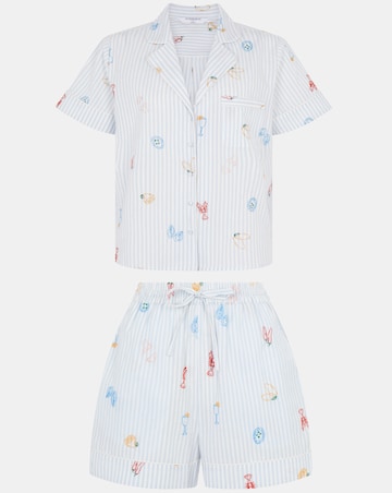 Accessorize Embroidered Pyjamas Set