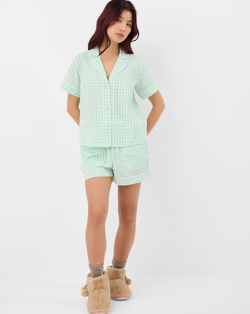 Accessorize Gingham Short Pyjamas Set