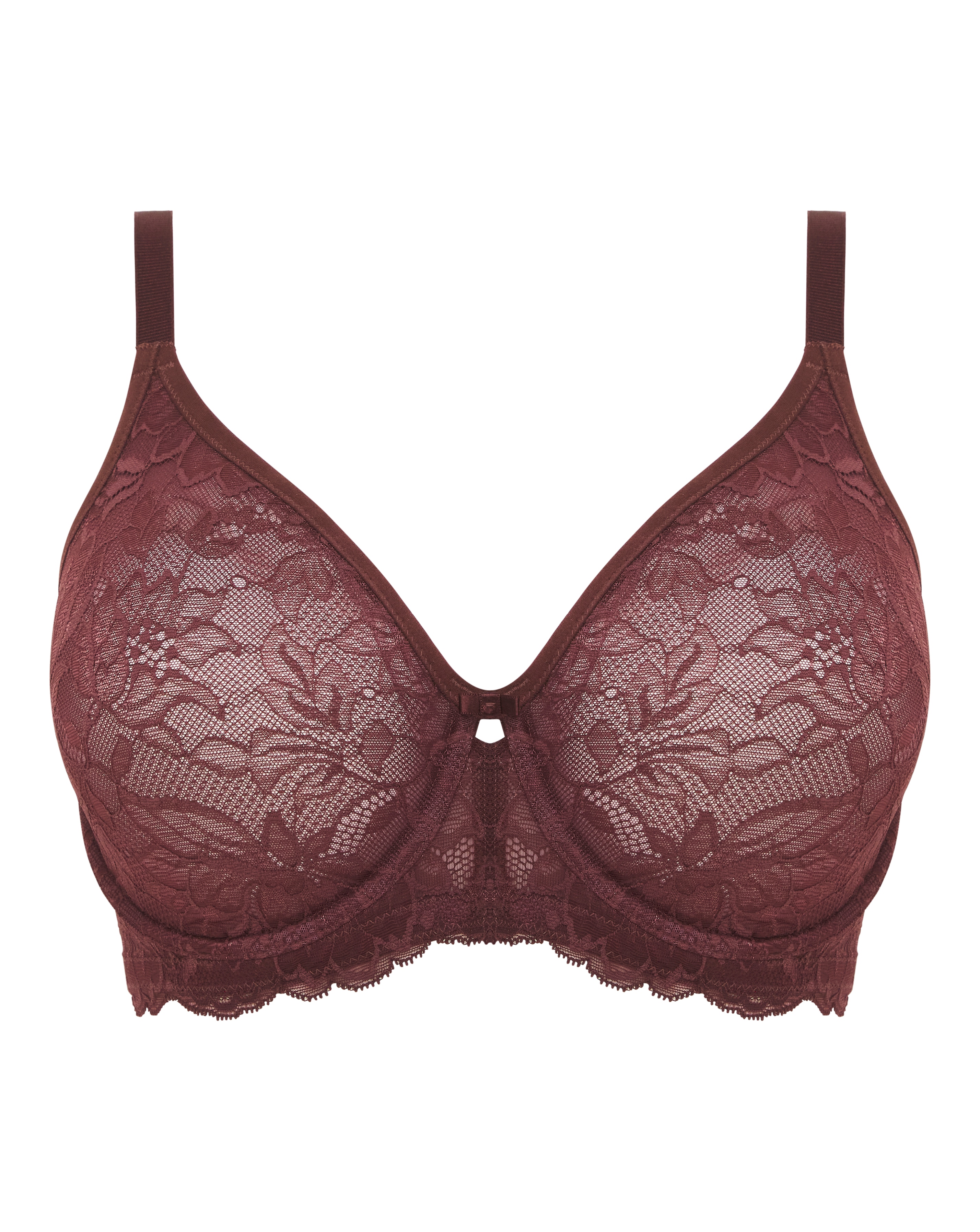 Triumph Amourette Charm Minimiser In Chocolate | UK Size 32B Women's