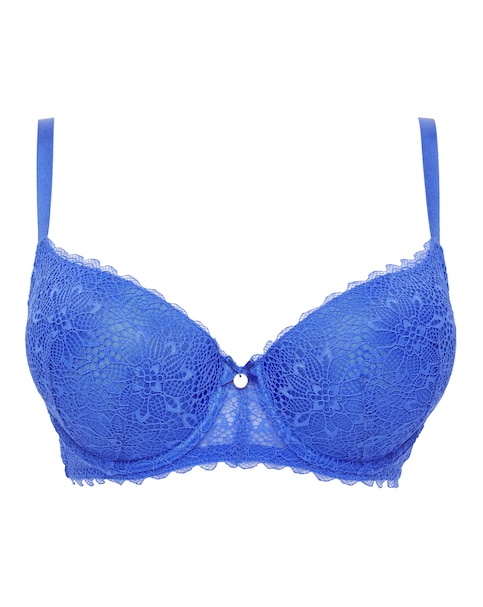 Boux Avenue Piper Balcony Bra - Cobalt Blue