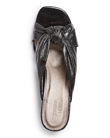 Joanna Hope Knotted Mule Sandal - Wide Fit (E)