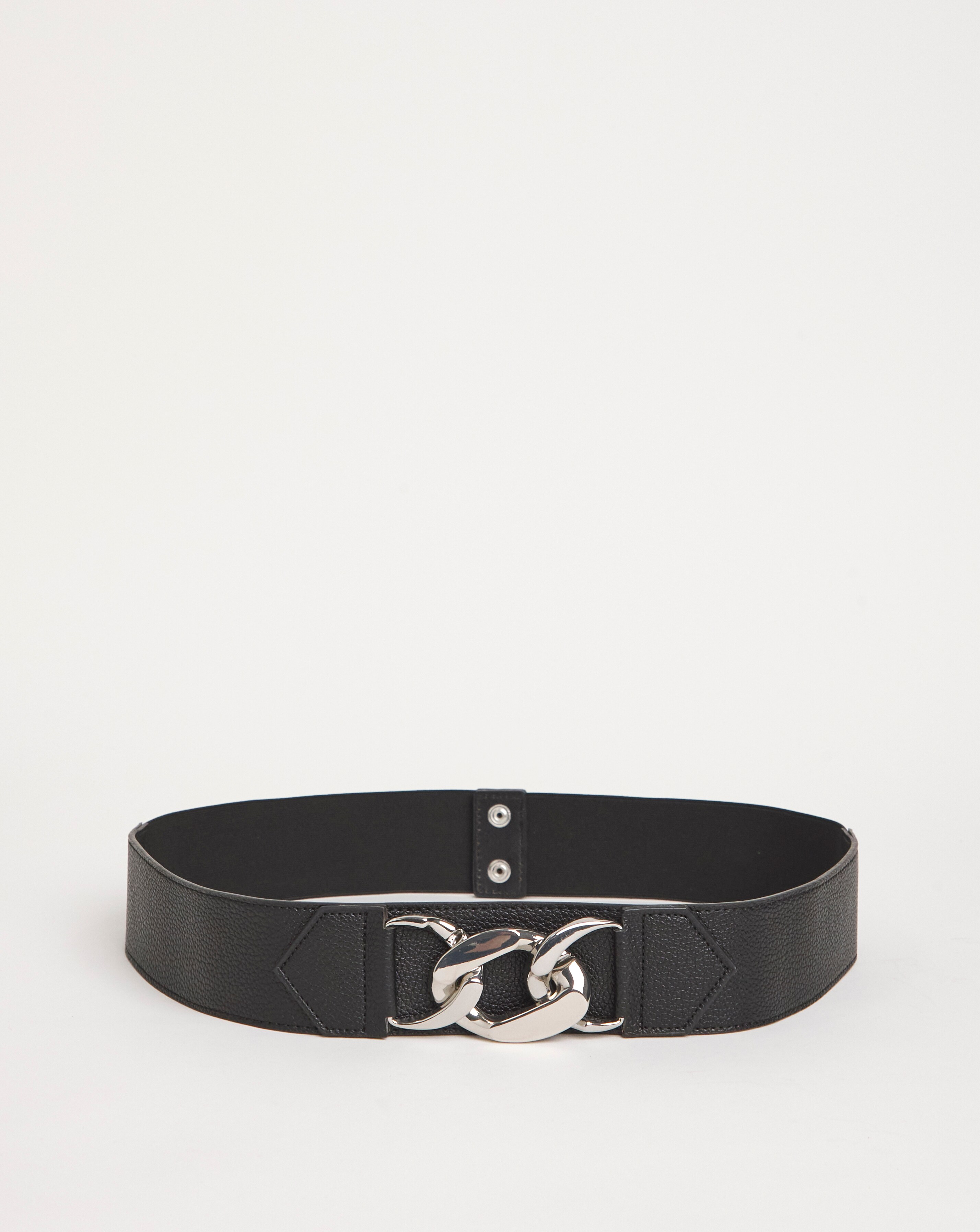 Chunky Buckle Waist Stretch Belt