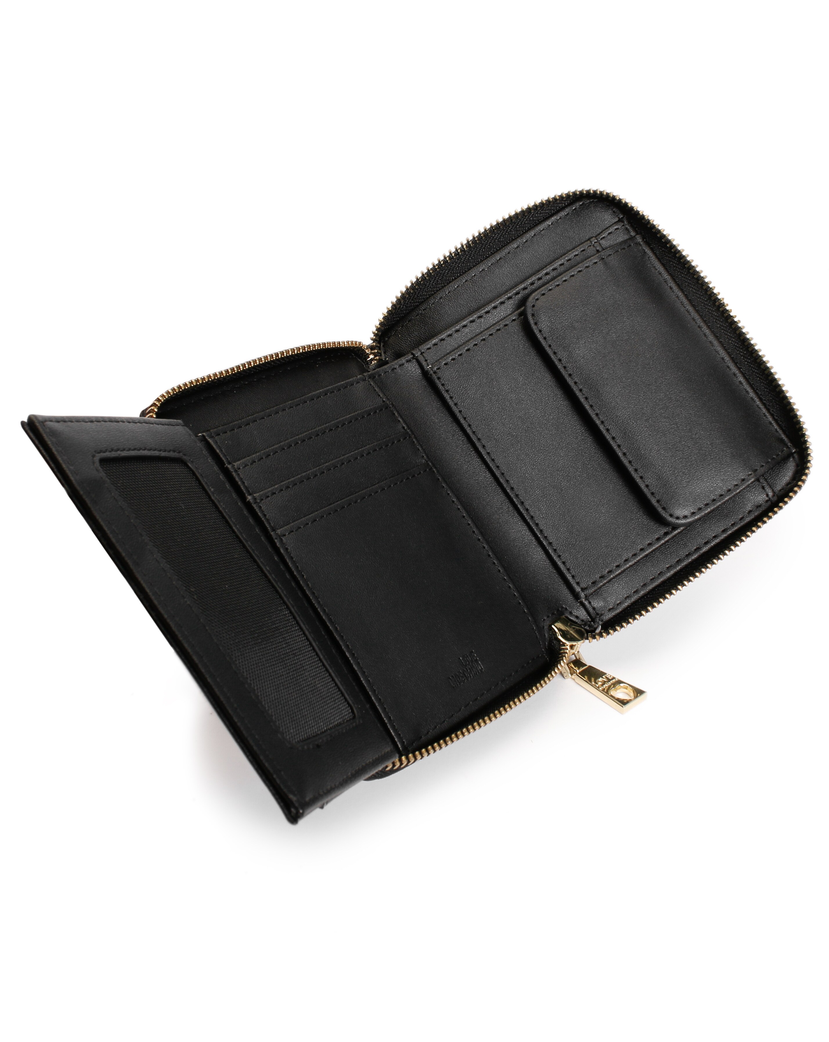 Love Moschino Pleated Zip Around Purse | Simply Be