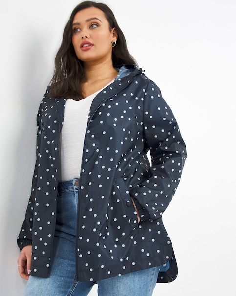 Navy Spot Pac-a-Mac