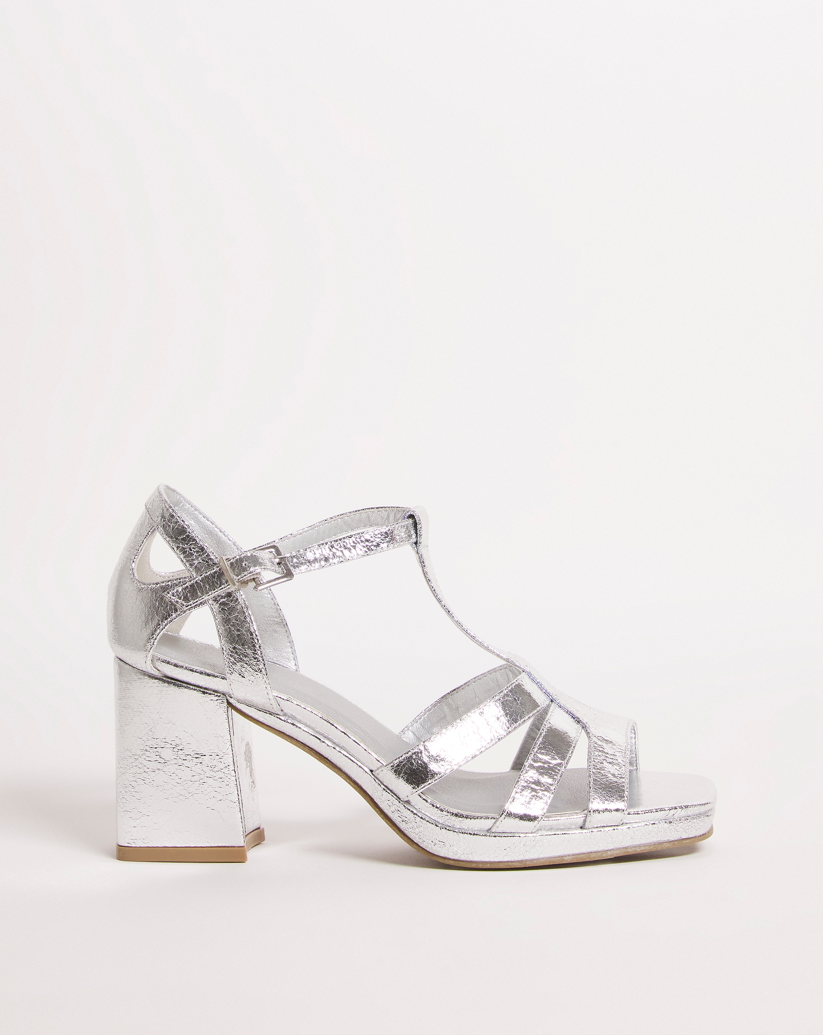 Joanna Hope T Bar Platform Sandal E Fit